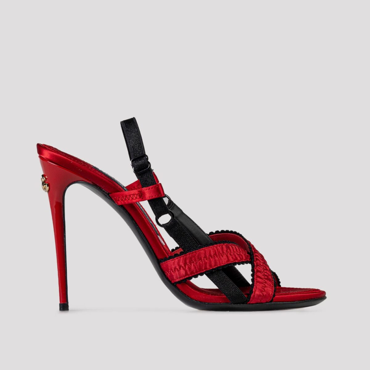 Escarpins Sandales Dolce & Gabbana Bellucci Brokar – Talon Aiguille, Strass, Taille 37, Neuf Avec Emballage